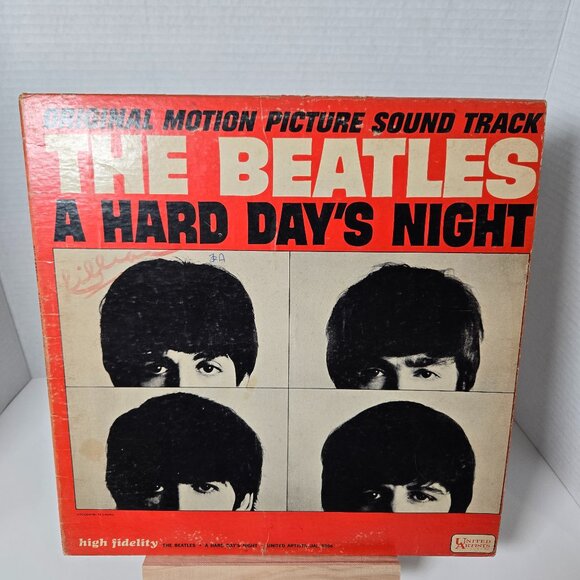 The Beatles A Hard Day's Night Vinyl Record - Picture 1 of 5